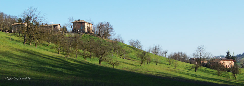 Trekking in Valsamoggia tra boschi, calanchi e fattorie didattiche