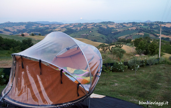 Dove dormire con un bambino -bolle monti sibillini