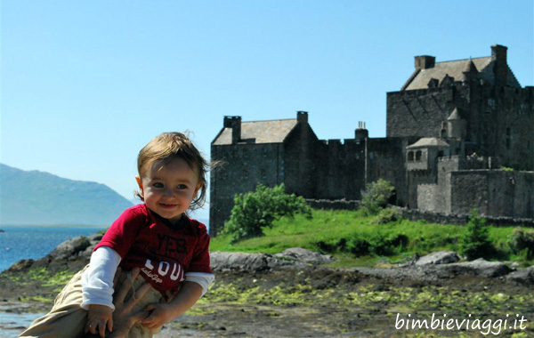 consigli per visitare la Scozia con bambini -eilean donan castle