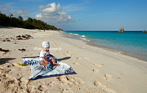 Le migliori spiagge di Bermuda con bambini-Warwick-Long-Bay - caraibi con bambini - caraibi con neonato