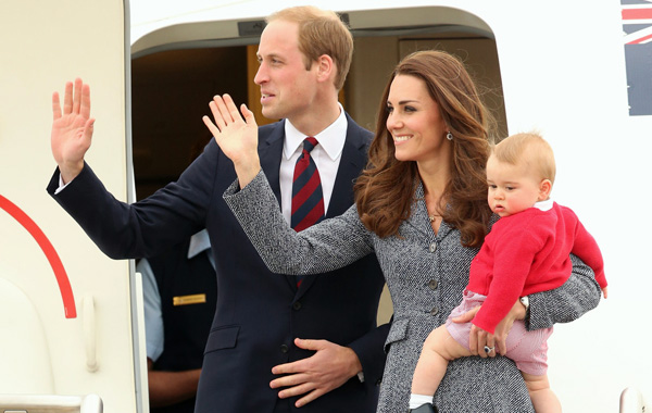 Voli lunghi con bambini William e Kate Australia - meglio volare di giorno o di notte con bambini