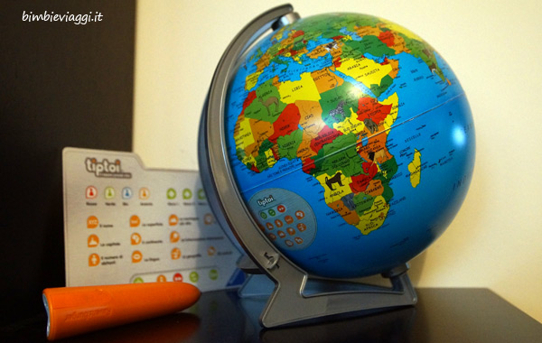 Mappamondi per bambini: tip toi la penna parlante - idee regalo per bambini che viaggiano