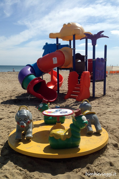 Riccione con bambini- giochi in spiaggia - riviera romagnola con bambini