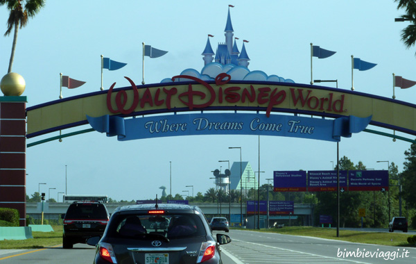 Disneyworld Orlando con bambini-autostrada