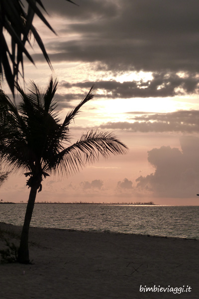 Grand Bahama con bambini -tramonto