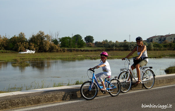 Vacanza mare in Veneto-biciclette