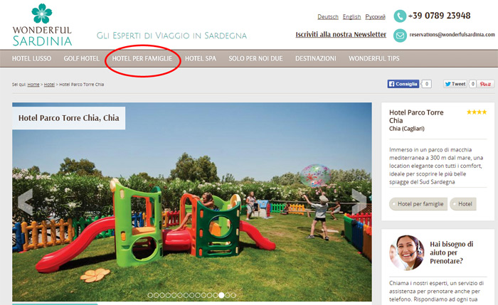 Wonderful Sardinia Vacanze in Sardegna con bambini - family hotel in sardegna