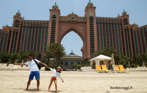 Dormire a Dubai con bambini Atlantis The Palm