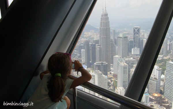 Kuala Lumpur con bambini-panorama
