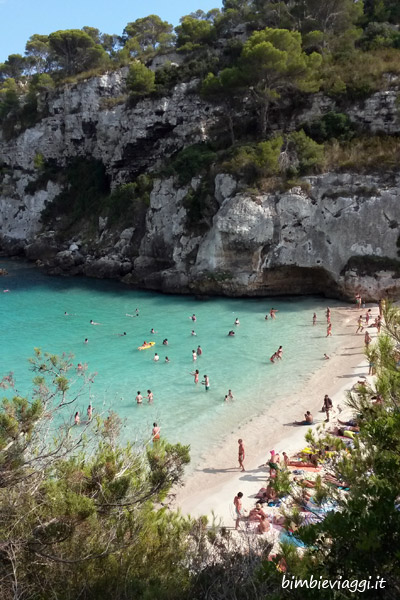 Macarelleta - Le migliori spiagge di Minorca con bambini