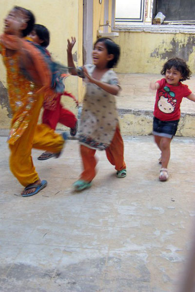 Viaggio in India con bambini-bimbi