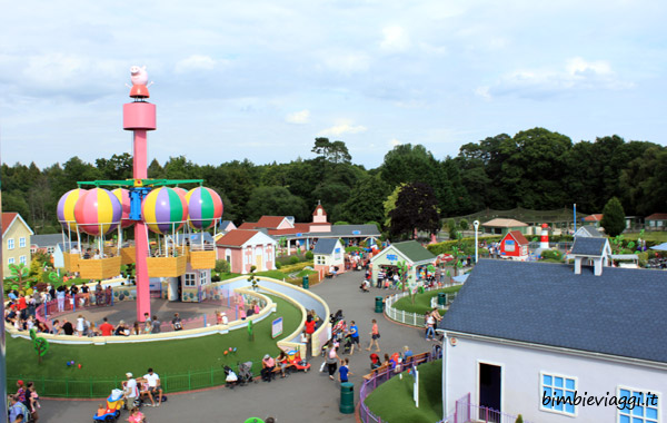Peppa Pig World con bambini-parco