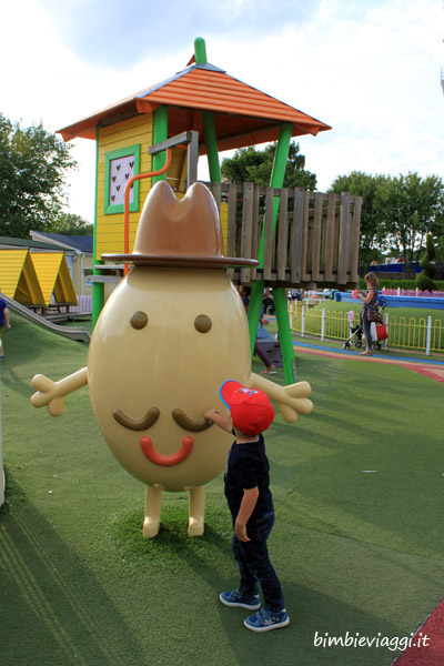 Peppa Pig World con bambini-playground