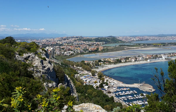 10 cose da fare a Cagliari -Panorama dalla Sella del Diavolo