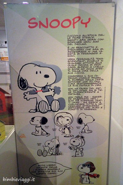 Fumetti per bambini- Peanuts in mostra a Milano