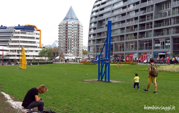Belgio e Olanda con bambini-giochi Rotterdam