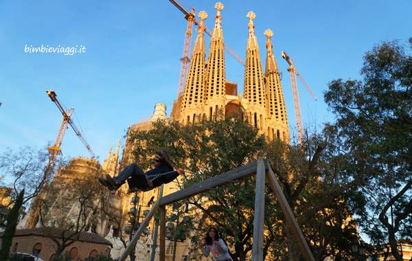 Barcellona con Bambini: Sagrada Familia con bambini - idee weekend con bambini - bimboinviaggio - dove andare con bambini