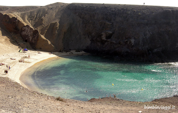 Lanzarote per bambini -Papagayo