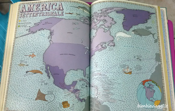 Libro mappe -pagina America