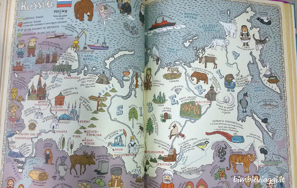Libro mappe -pagina Russia