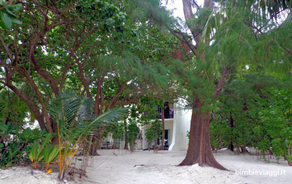 Maldive in resort economici con bambini -alloggi