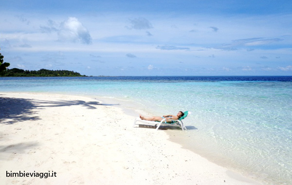 Maldive in resort economici con bambini -relax