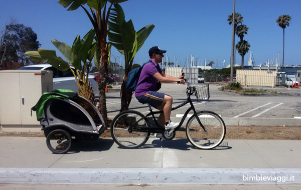 Viaggio in California per bambini -bicicletta
