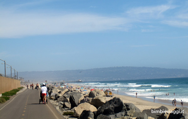Viaggio in California per bambini -spiaggia
