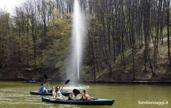Parco avventura a Reggio Emilia -canoe
