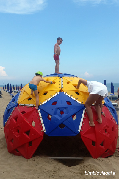 Camping Europa a Cavallino -giochi spiaggia