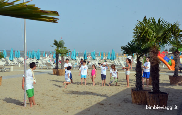 Riviera Romagnola con bambini -giochi spiaggia