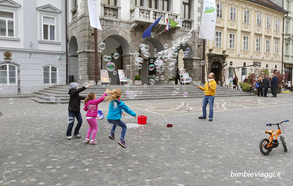 Slovenia con bambini -bolle