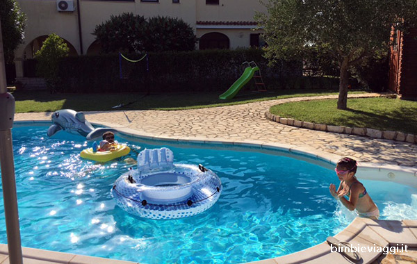 Croazia con bambini - piscina