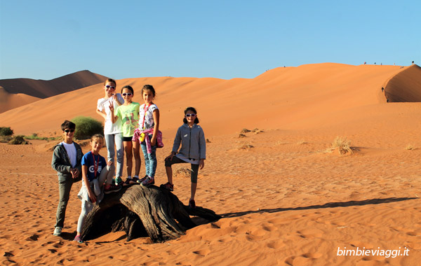 Namibia con bambini consigli - dune