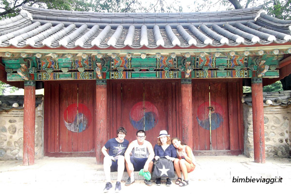 Corea del Sud con bambini - Corea con bambini - tempio cittadino