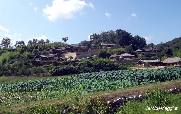 Corea del Sud con bambini - Corea con bambini - villaggio hanok