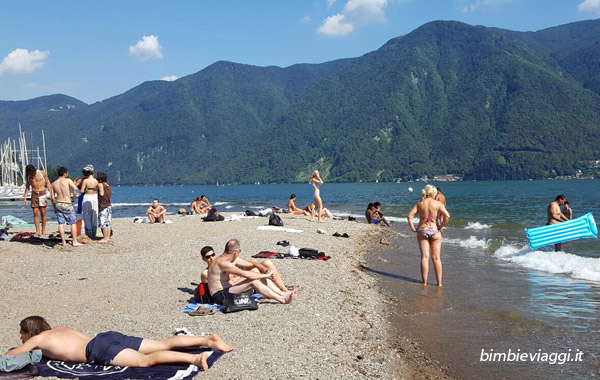 lugano con bambini - lido