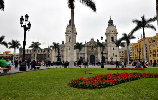 Perù con bambini - Plaza Mayor Lima