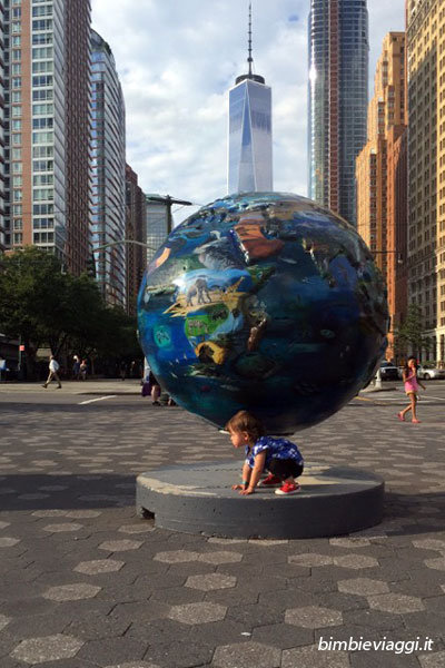 Vacanza a New York con bambini - Battery Park