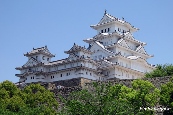 viaggio in giappone con bimbo - Castello di Himeji