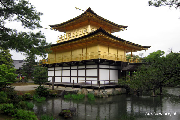 viaggio in giappone con bimbo - Kyoto padiglione oro
