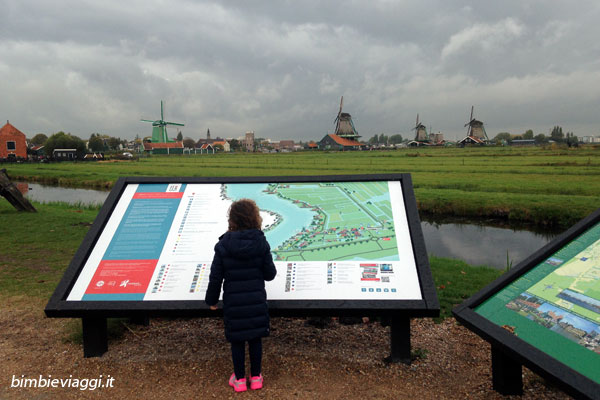 vacanza in Olanda con bambini - Zaanse Schans - Itinerario Olanda con bimbi