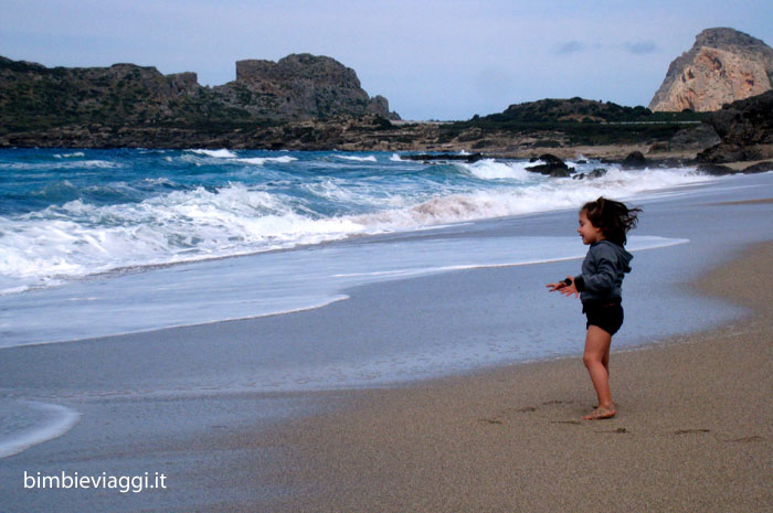 Vacanza-a-Creta-con-bambini - spiaggia di Phalasarna