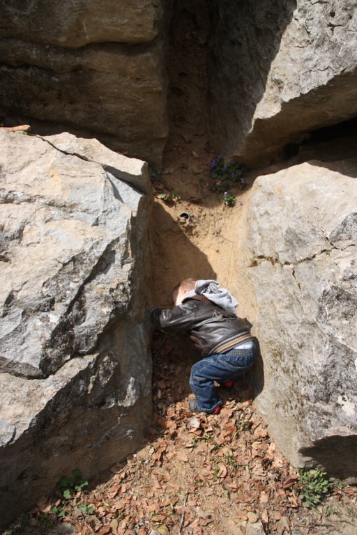 scavare fra le rocce