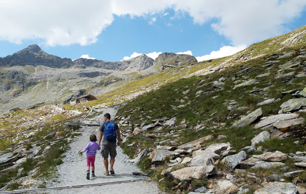 trekking con bambini in austria Reisseck - carinzia con bambini - austria con bambini