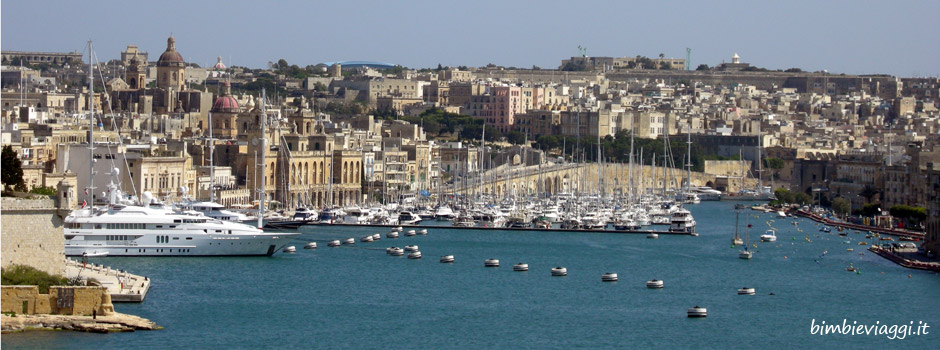 Malta con bambini: La Valletta e il villaggio di Popeye