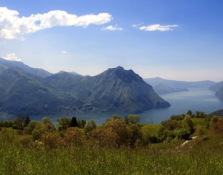 Lago d'Iseo con bambini