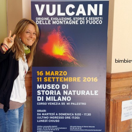 Mostra Vulcani a Milano