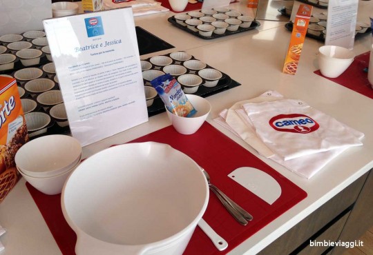 Laboratori di cucina per bambini a Desenzano del Garda con DolceCasa Cameo
