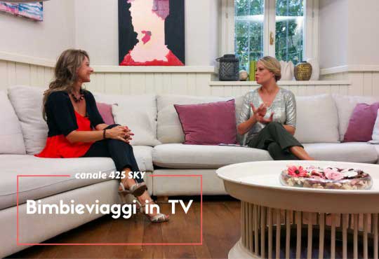 Bimbieviaggi in TV su sky: intervista con Anna Falchi per Donna e Sposa, canale 425